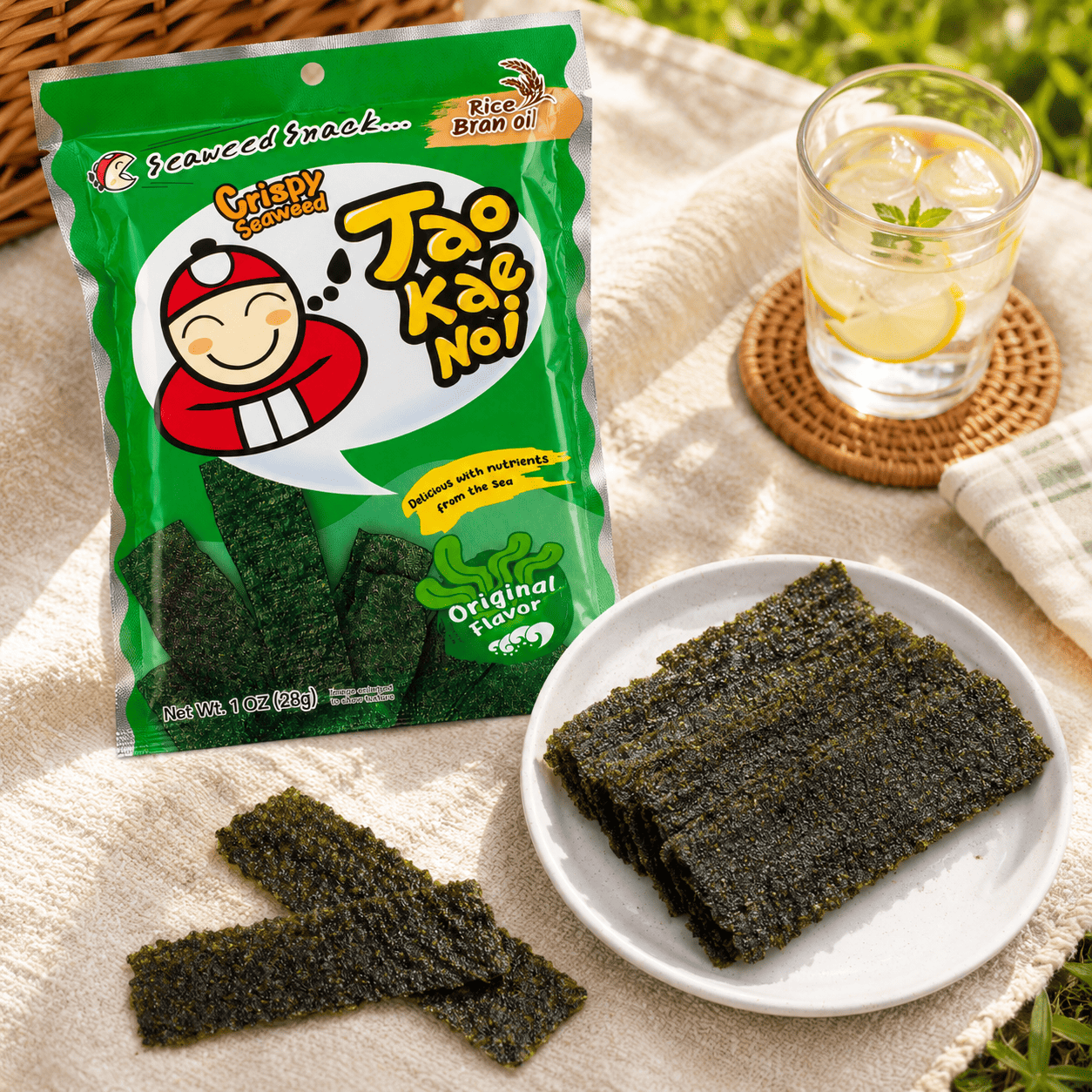 Xiao lao ban のりスナック 原味 - Weee!