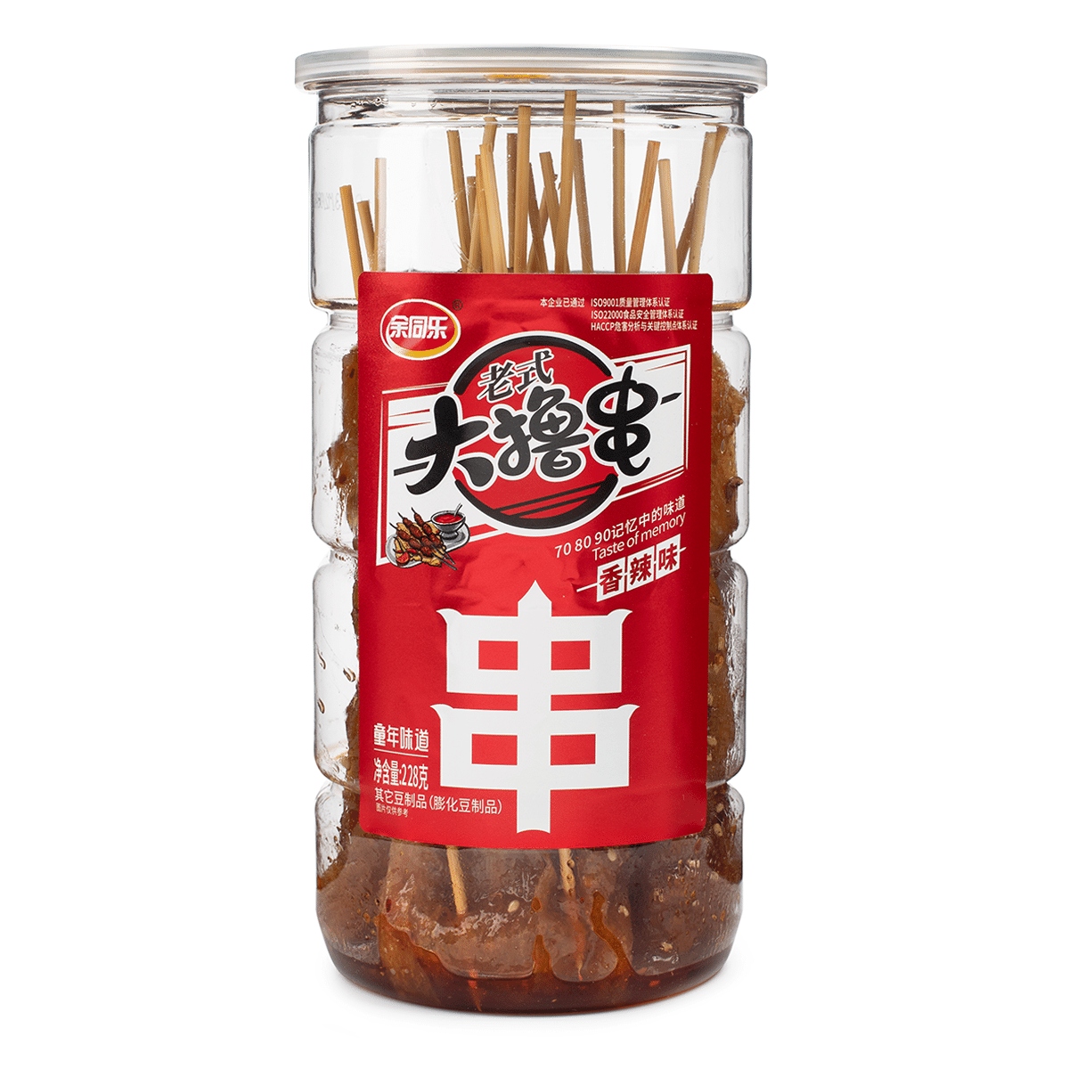 余同乐 老式大撸串 分享装 香辣味 268 克
