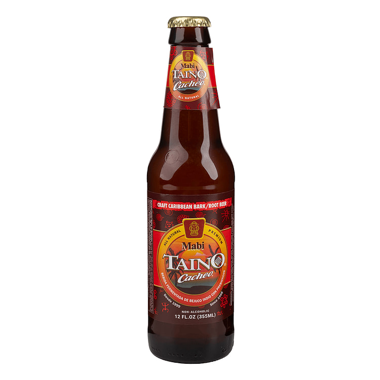 Taino Craft Caribbean Bark-Root Beer Non-Alcoholic 12 fl.oz
