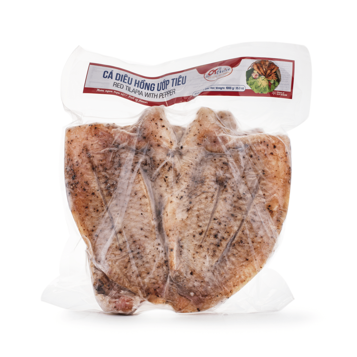 CT Choice Red Tilapia with Pepper 1000 g