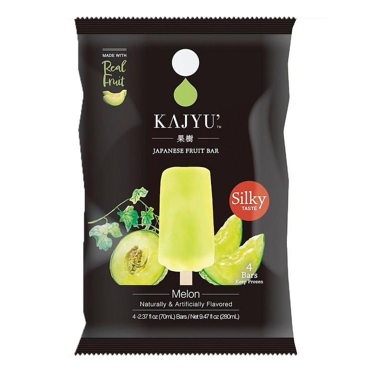 Kajyu Japanese Fruit Melon Pop 4P 9.46 onza(s) líquida(s)