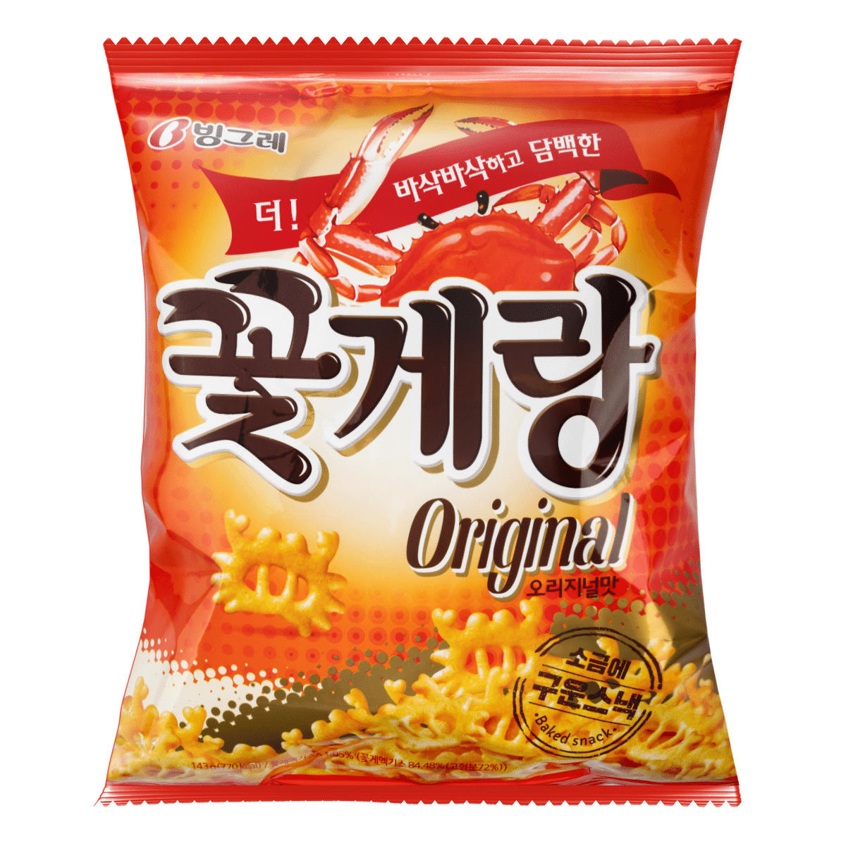 빙그레 꽃게랑 Large 143 그램