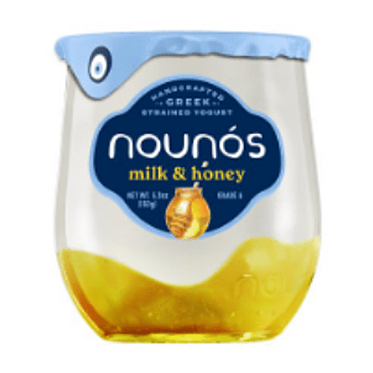 Iogurte Grego de Leite com Mel e Flor de Laranja Nounos 5.3 oz
