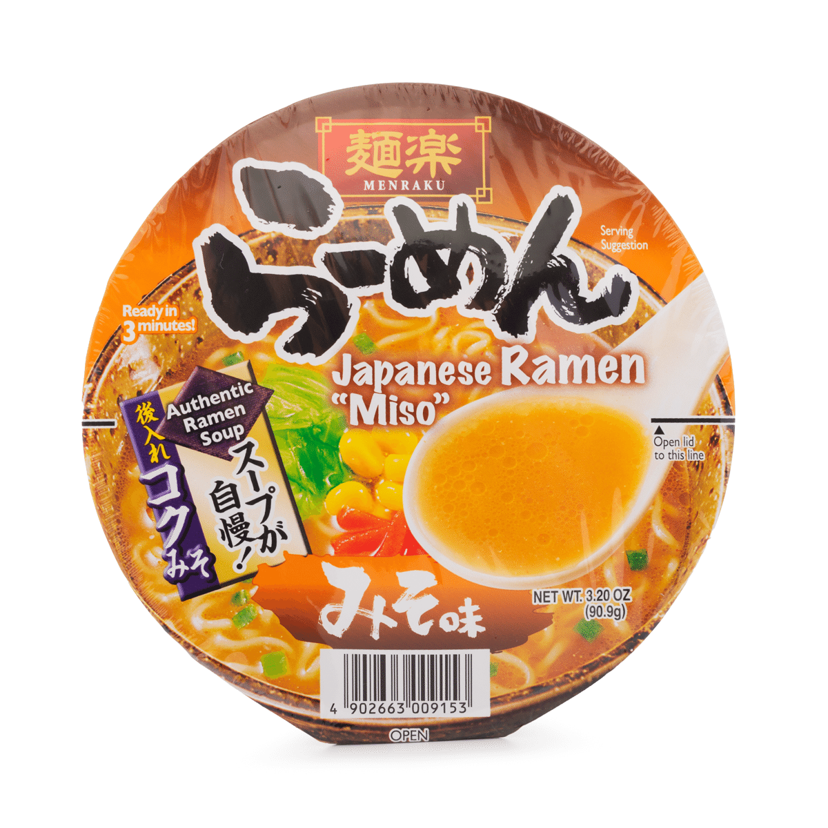 Hikari Menraku 미소라멘 3.2 온스
