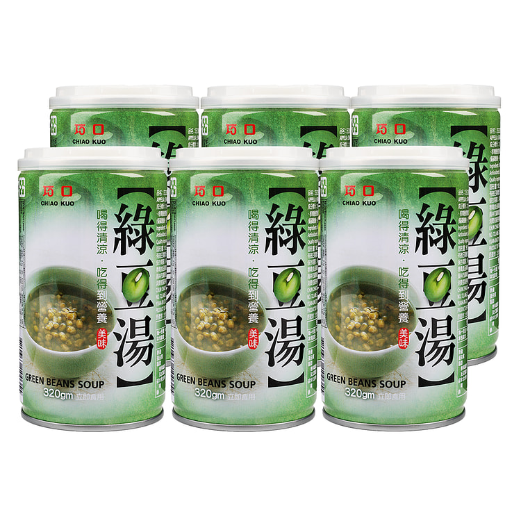 巧口绿豆汤 6连罐 1920 克