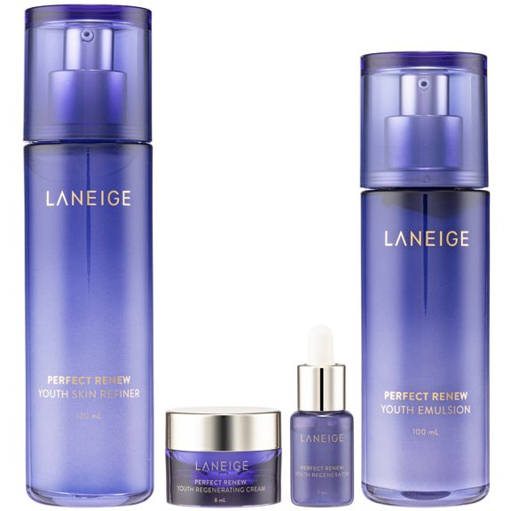お値下げ！Laneige Perfect Renew 2-Step Set LANEIGE Perfect Renew 3X 2-Step Skin care Set 150mL + 130mL
