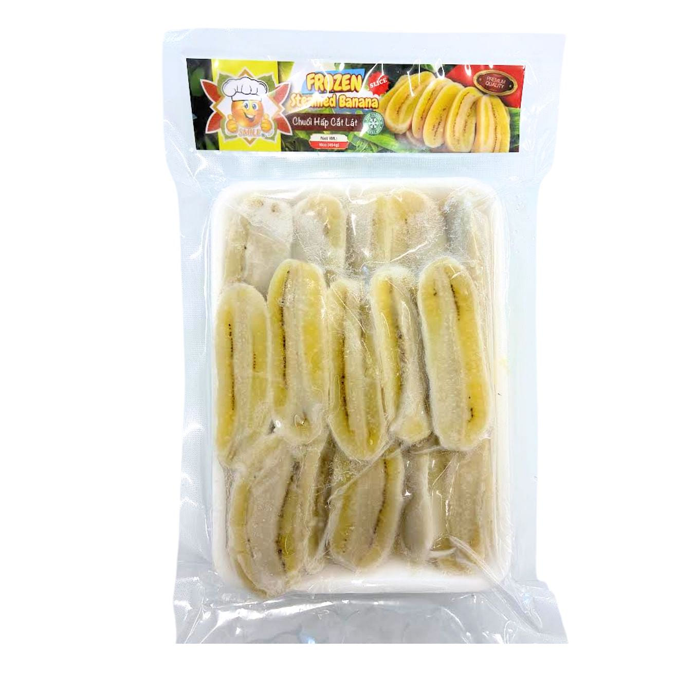 Steam Sliced Banana, Frozen 16 oz