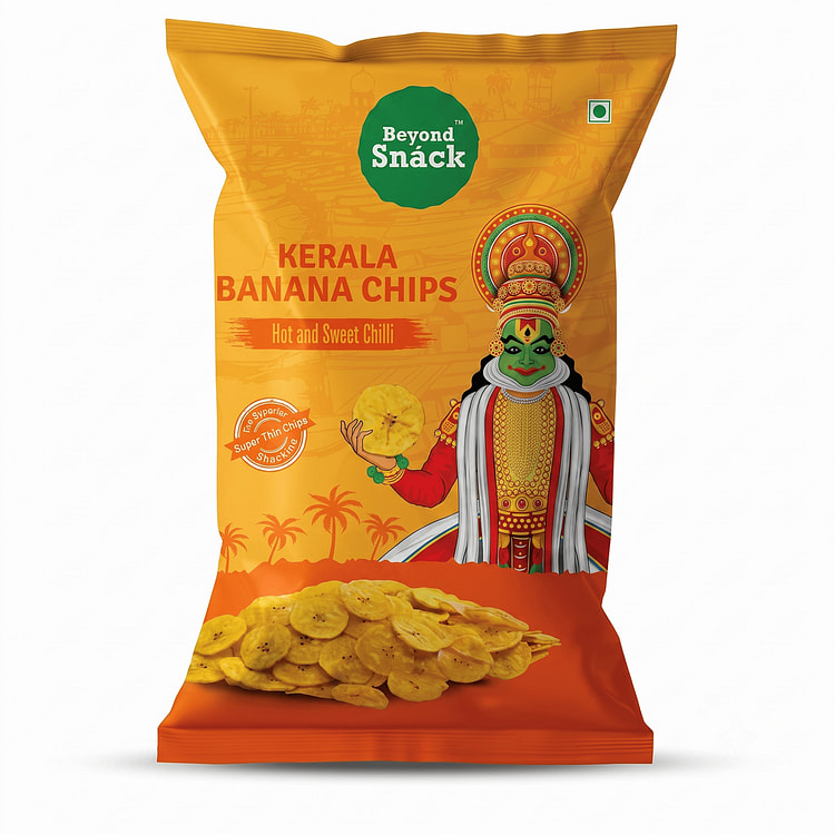Beyond Snack Hot and Sweet Chilli Banana chips 150 g