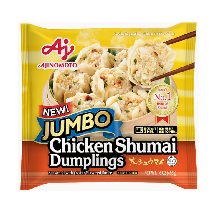 Ajinomoto Chicken Shumai Dumpling Jumbo Size, Frozen 16 盎司