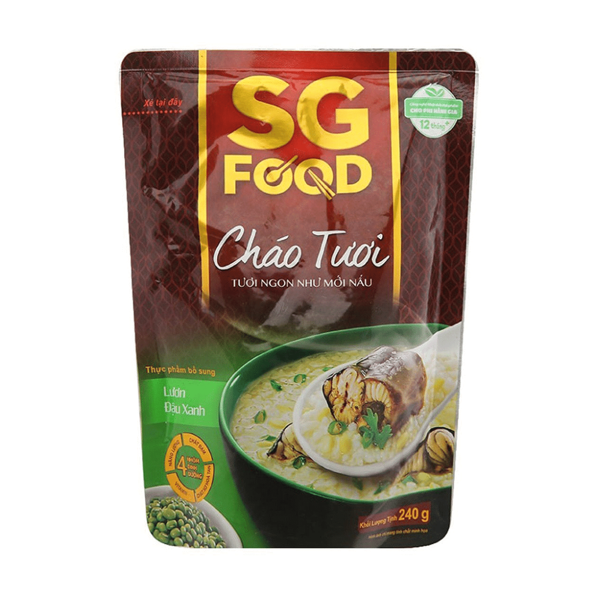 SG Food-Green Bean and Eel Fresh Porridge 8.5 oz