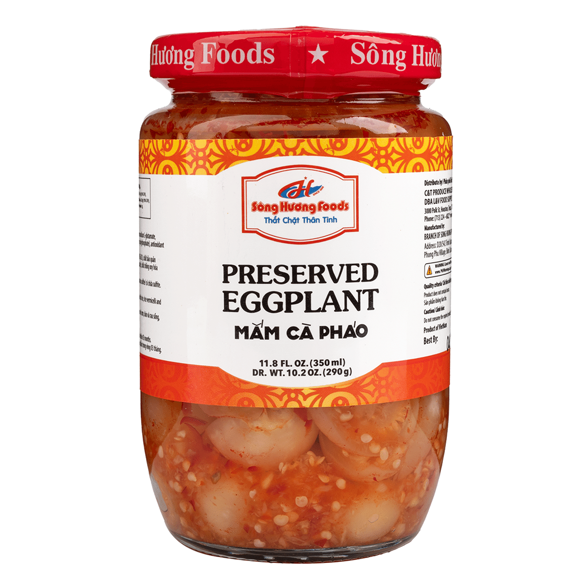 Song Huong Preserved Eggplant 15.3 oz