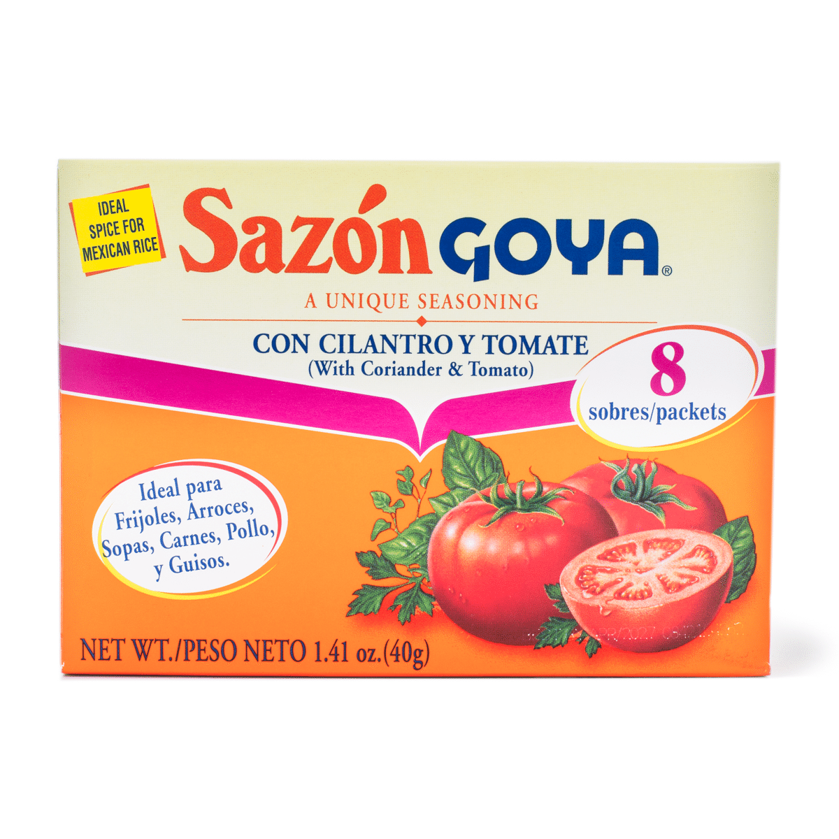 Condimento con cilantro y tomate 1.41 onza(s)