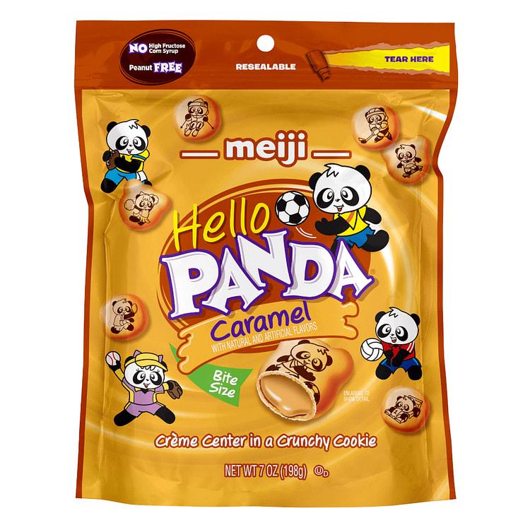 Meiji Hello Panda Cookies Caramel 7 oz