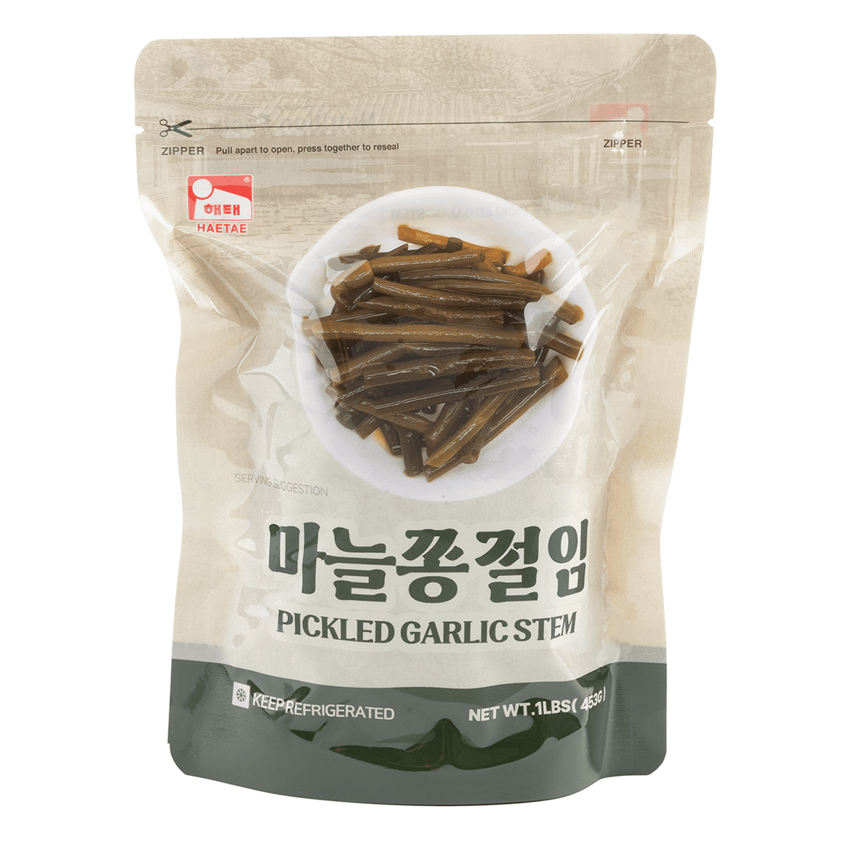 Haitai Pickled Garlic Stem 1 lb