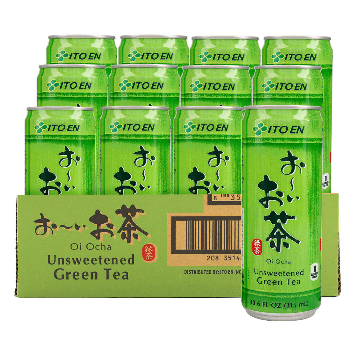 Itoen Oi Ocha Té Verde Sin Azúcar Caja para Venta (12 latas) 10.6 onza(s) líquida(s)