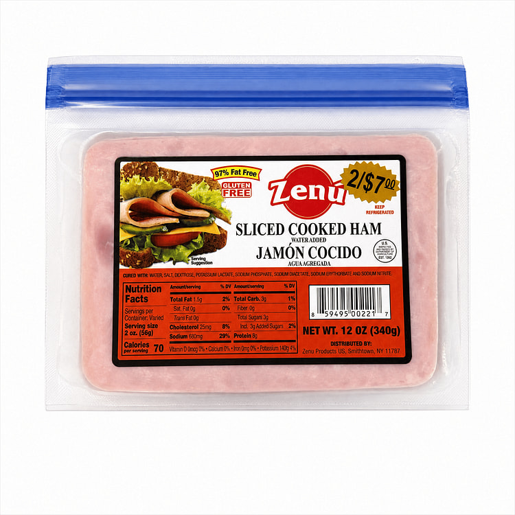 Jamón Cocido Zenú 340 gramo(s)