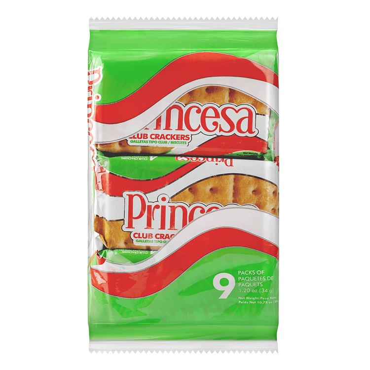 Princesa Regular Club Crackers 8.1 oz