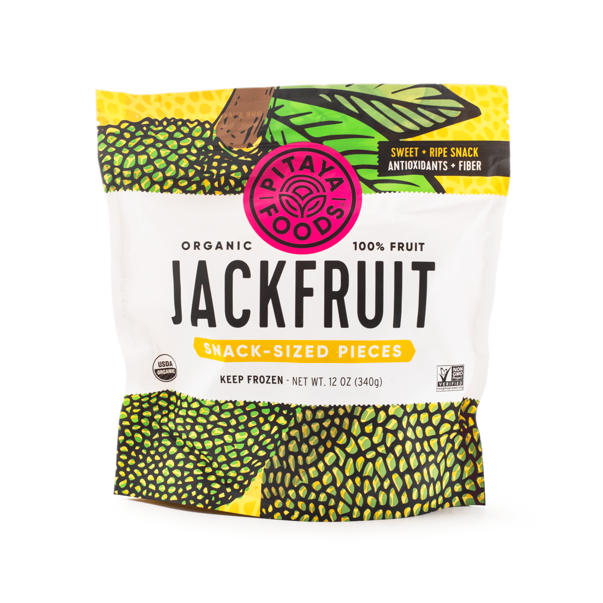 Pitaya Organic Ripe Jackfruit Pieces, Frozen 12 oz