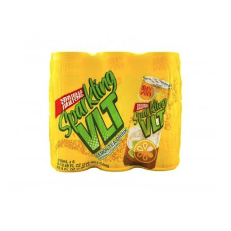 Vita Sparkling Lemon Tea Drink 310 ml*6 cans