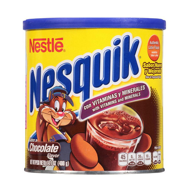 Nesquik de Chocolate, Nestlé 14.1 oz