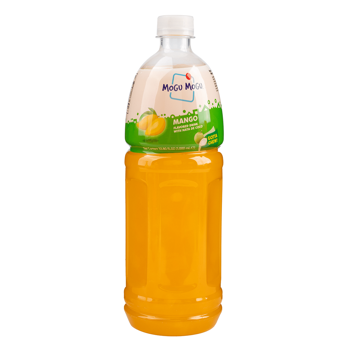 Mogu Mogu Mango Juice with Nata de Coco 33.8 fl.oz*12 pack
