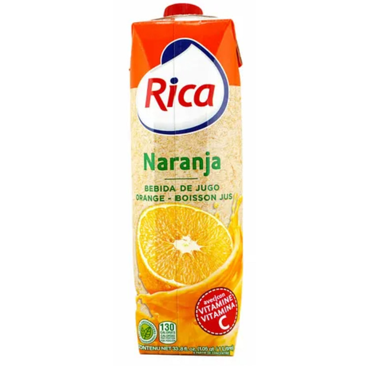 Rica Orange 30% Juice 33.8 fl.oz