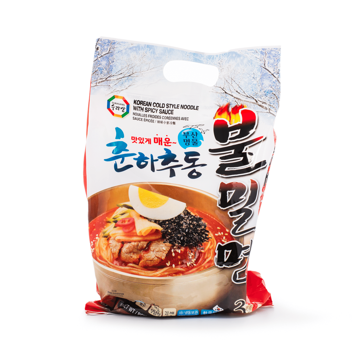 SURASANG Cold Noodle, Milmyeon with Spicy Sauce 3.76 lb
