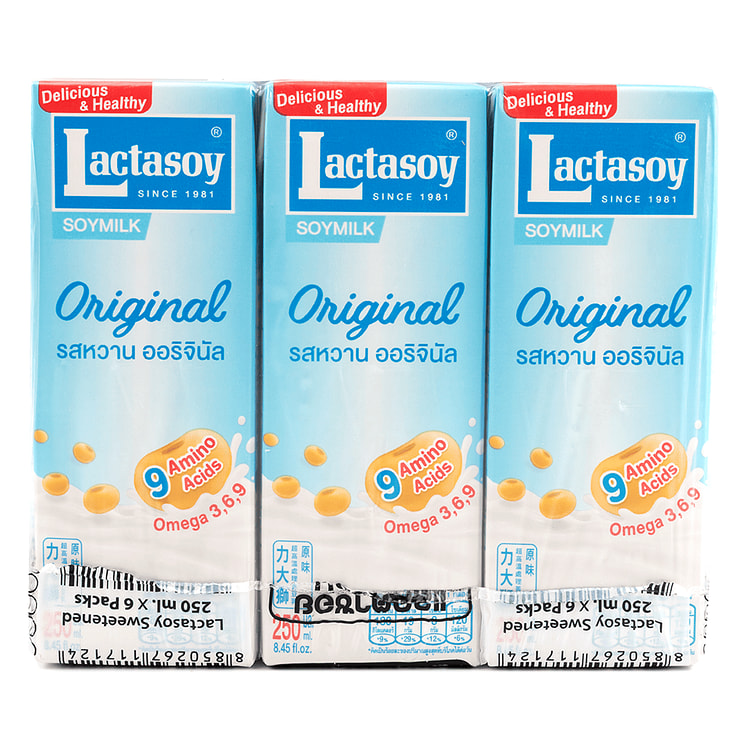 Lactasoy Soymilk Original 6 count