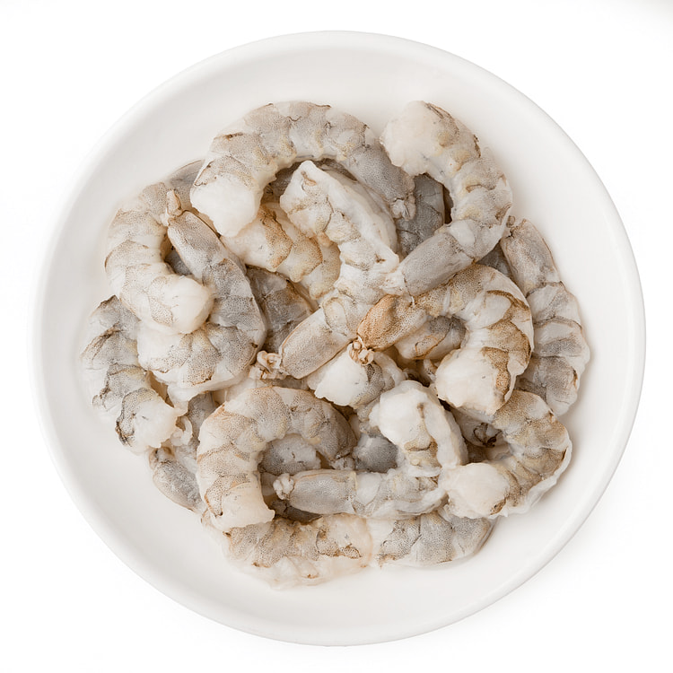 NonChem Large Ecuadorian White Peeled Shrimp 2 lb