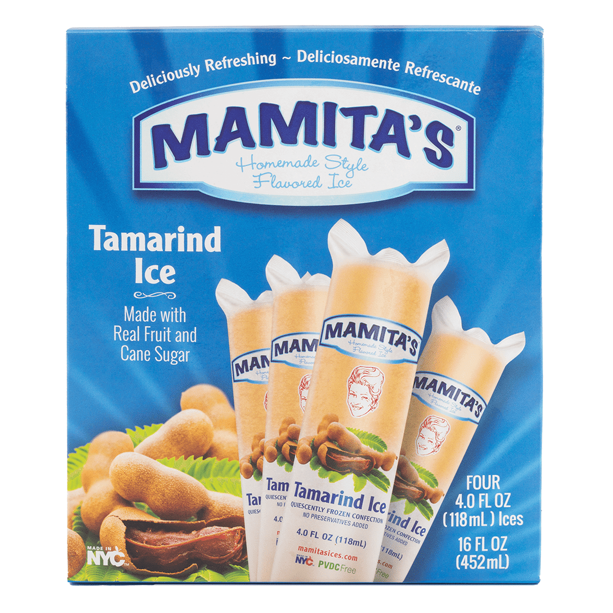 Mamita's Tamarind Ice, Frozen 16 fl.oz