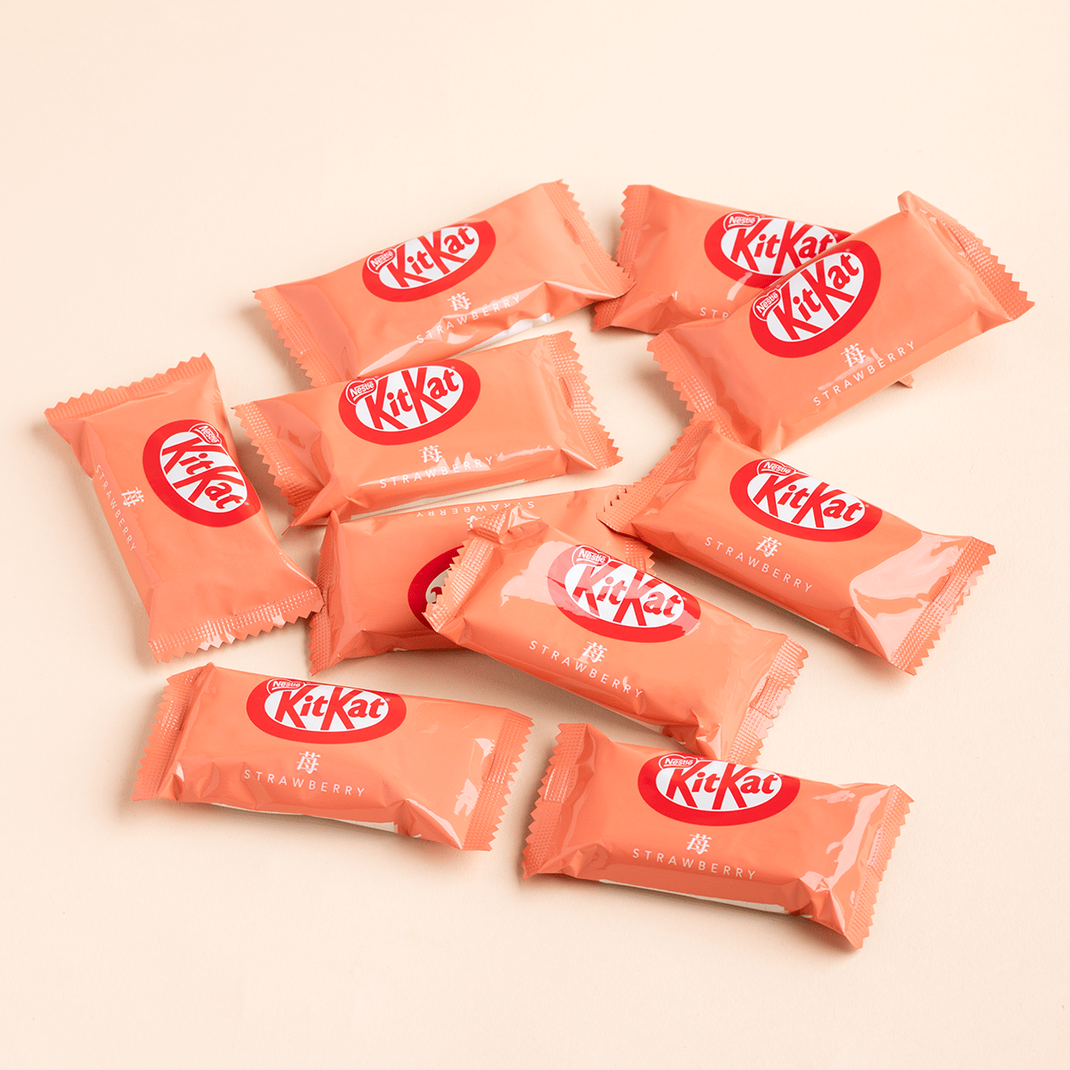 キットカット いちご 10枚入り 3.98 オンス - Weee!
