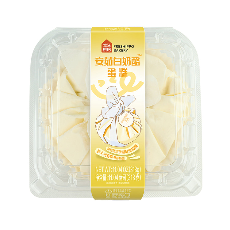 盒马 安茹白奶酪蛋糕 313 克