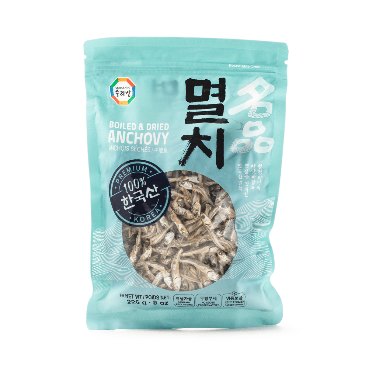Surasang Boiled&Dried Anchovy 226 g