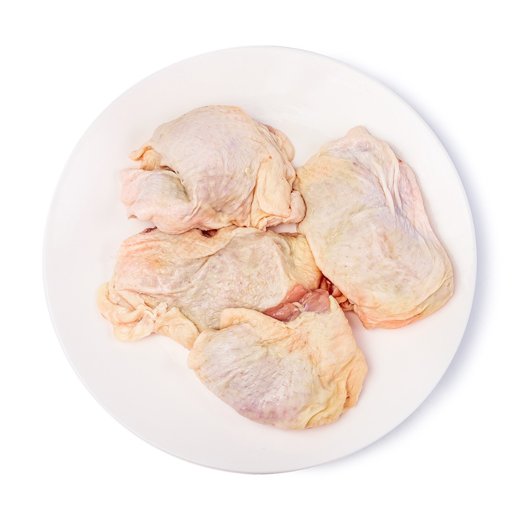 Chicken Thigh Boneless and Skin-On, Frozen 4 lb