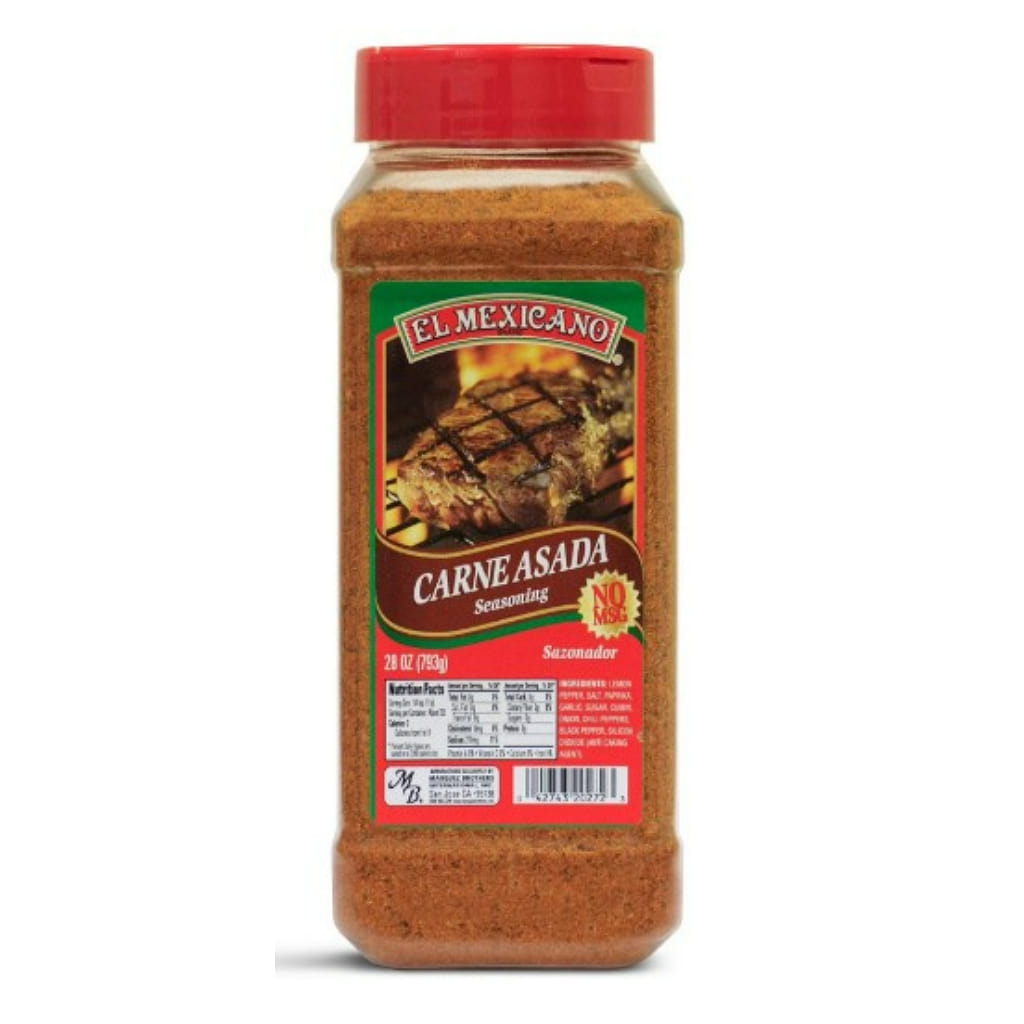 El Mexicano Carne Asada Seasoning 28 oz