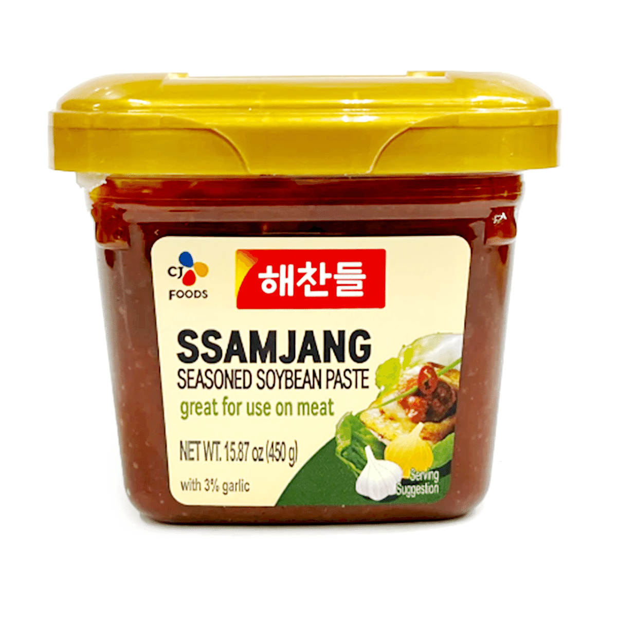 CJ Foods Pasta de Soja Temperada Ssamjang Picante 450 grama(s)