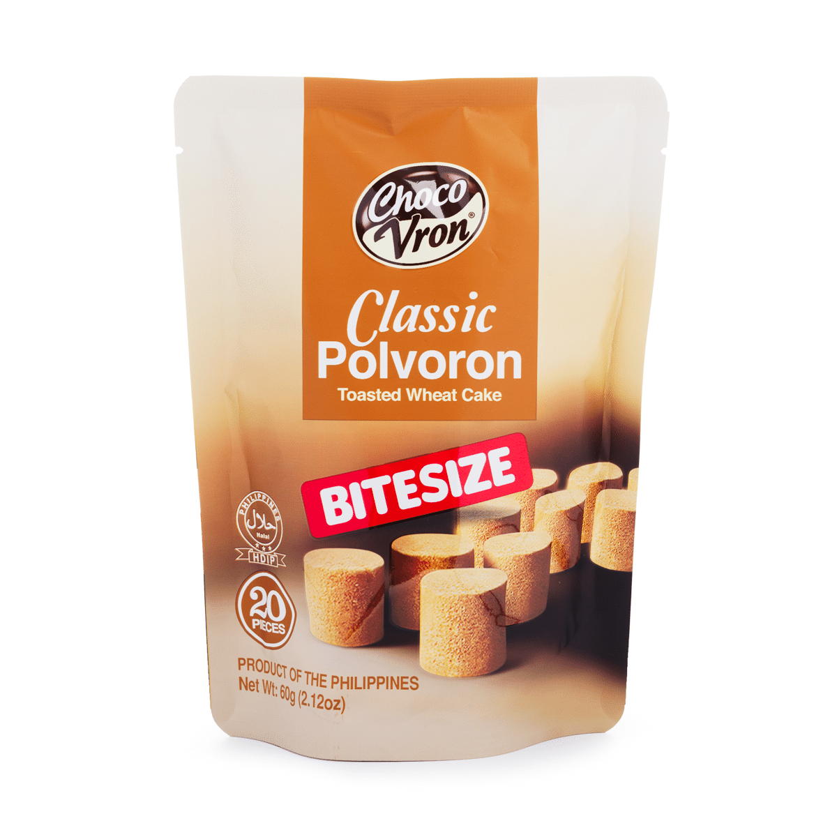 Choco Vron Classic Polvoron Bite Size 80 g