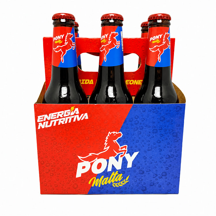 Pony Malta Glass Bottle 330 ml*6 bottles