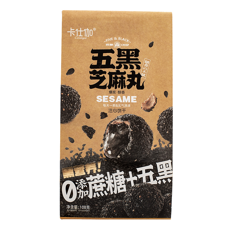 【卡仕伽】五黑芝麻丸 108 克