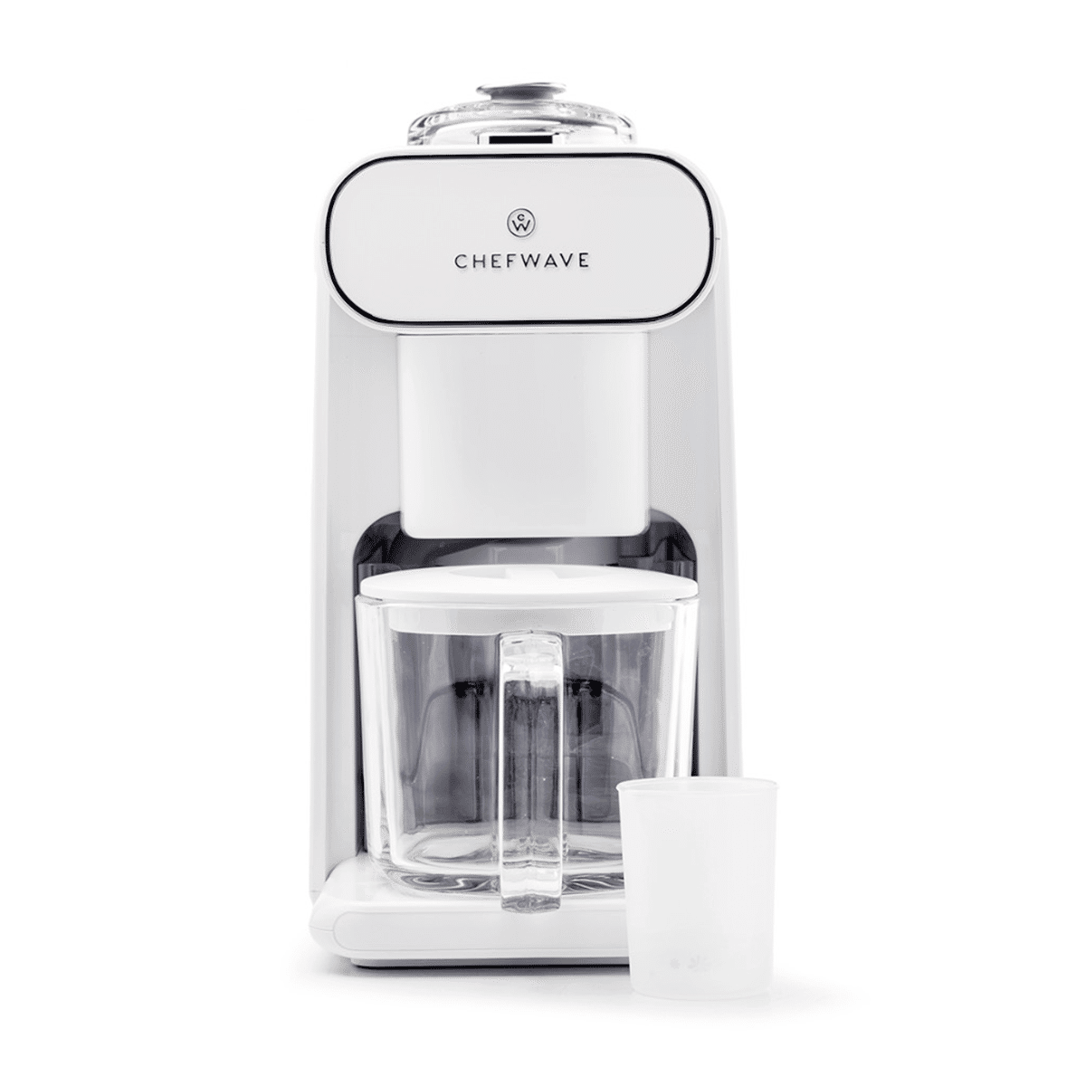 ChefWave Milkmade Non-Dairy Soy Milk Maker with 6 Plant-Based Programs, Auto-Clean Feature, White 1 count