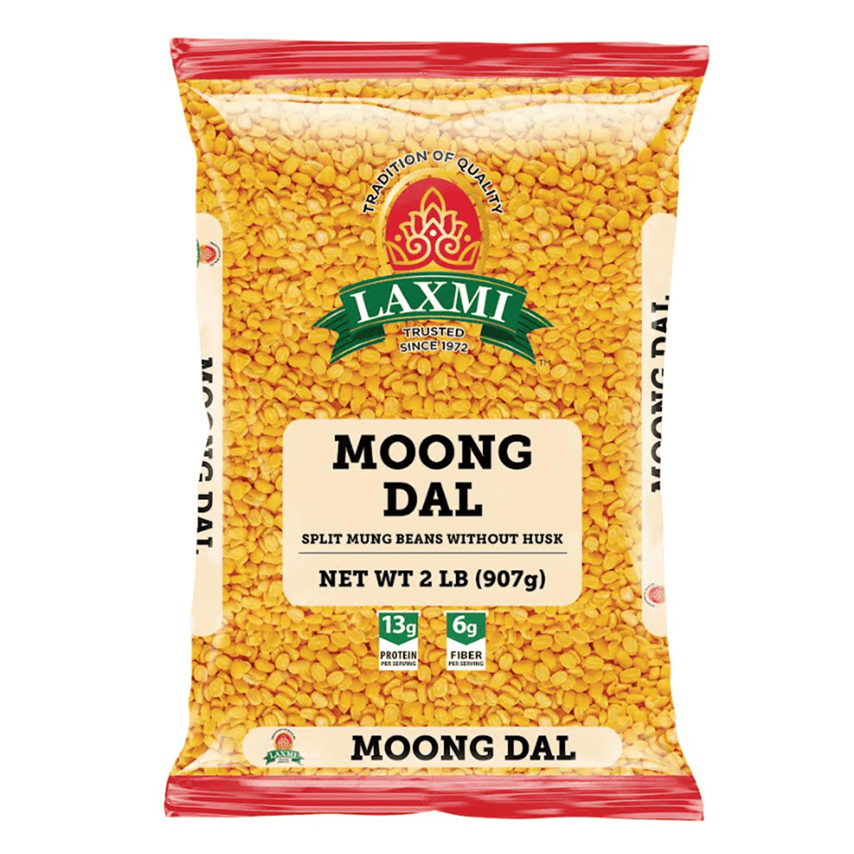 Laxmi Moong Dal, Skinned Mung Beans 2 lb