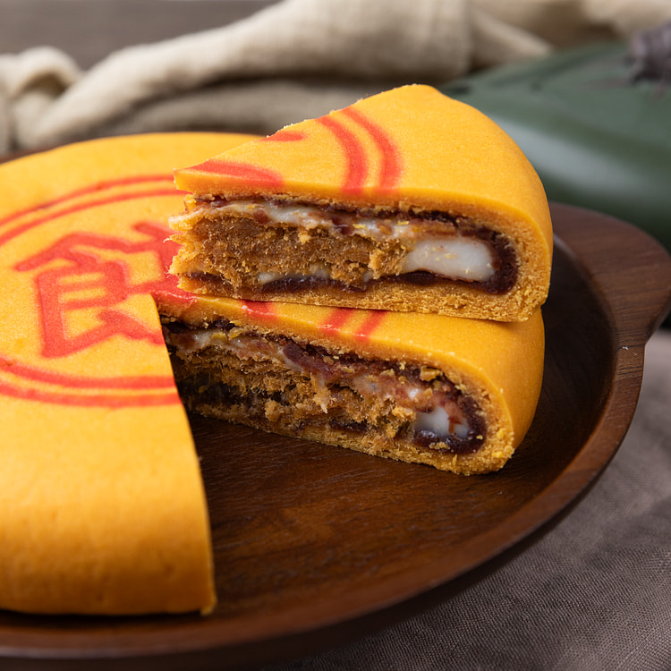 Pork Floss Egg Yolk Cake, Red Bean Mochi Flavor 500 g
