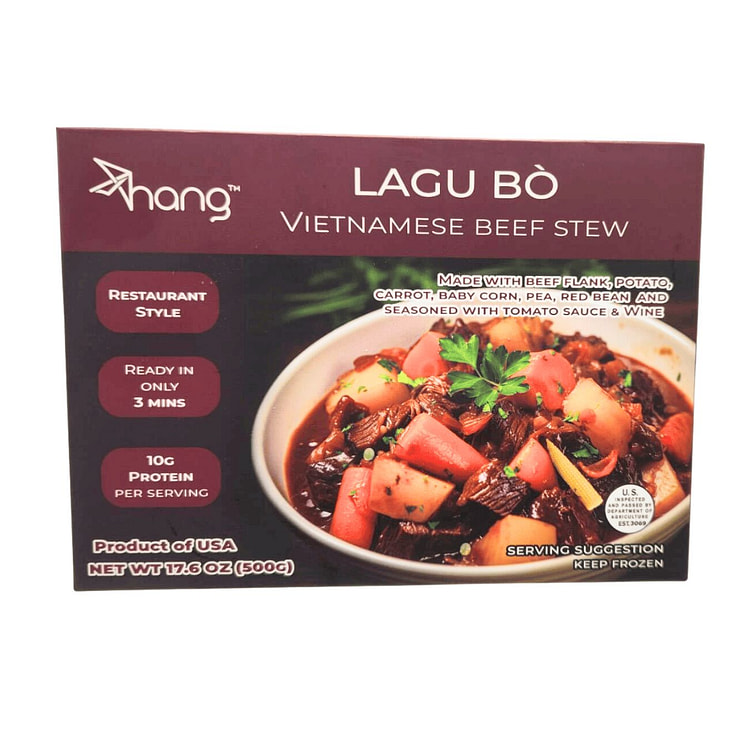 Hangsfood Vietnamese Beef Stew, Frozen 17.6 盎司