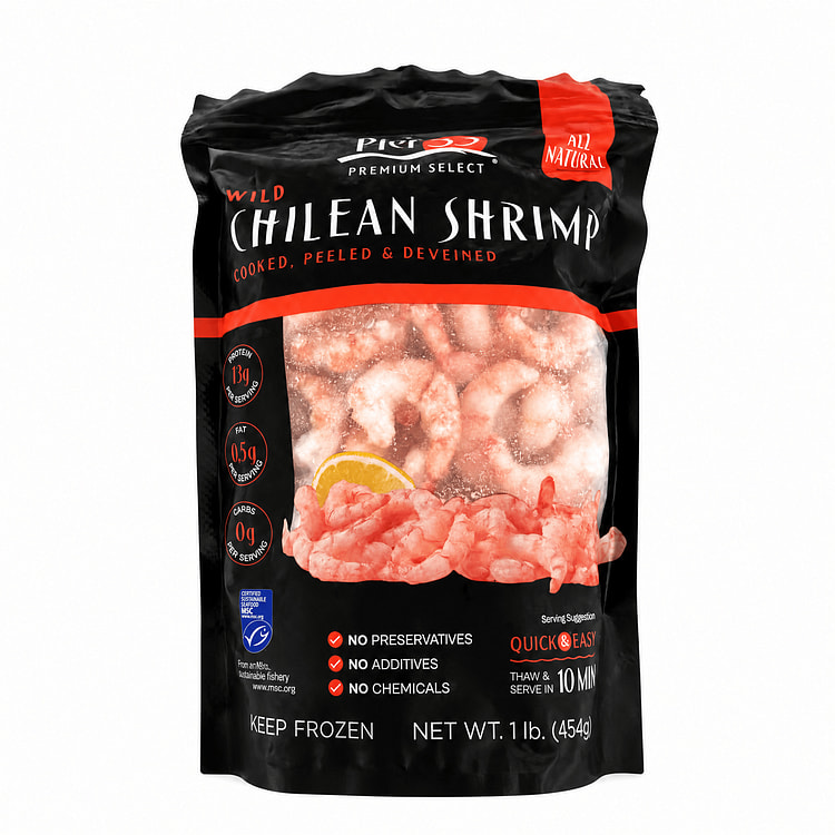 Wild Chilean Shrimp 1 lb