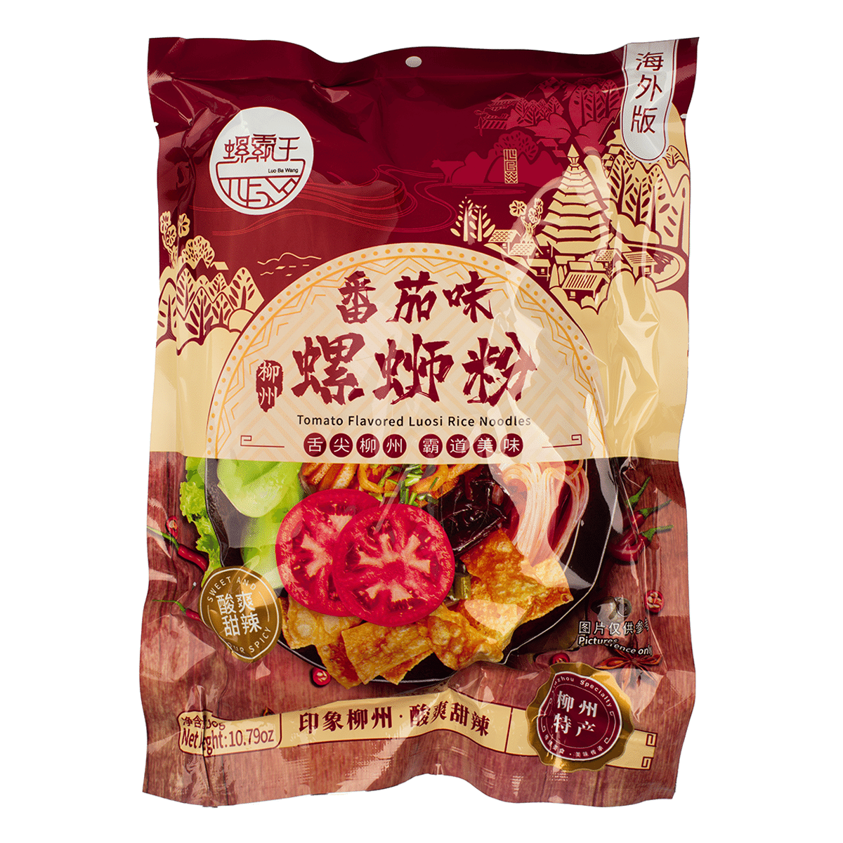 螺霸王 柳州螺蛳粉 番茄味 306 克*25 包