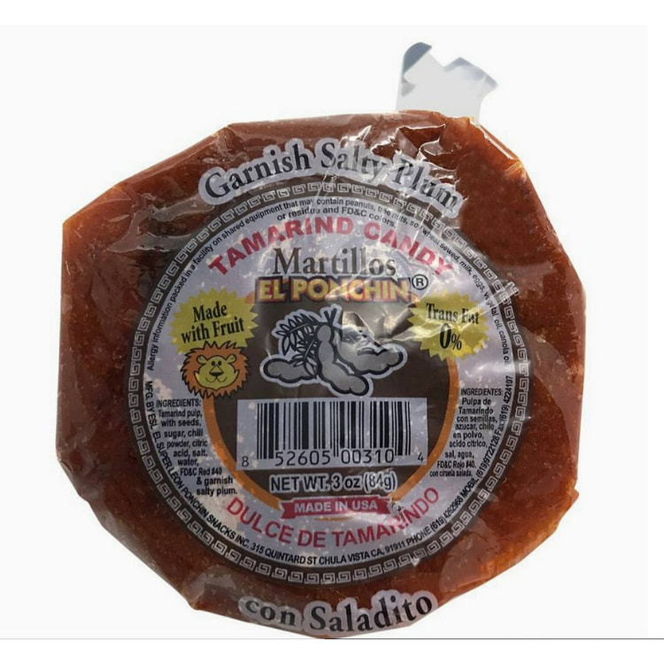 Martillo Spicy tamarind candy 3 oz