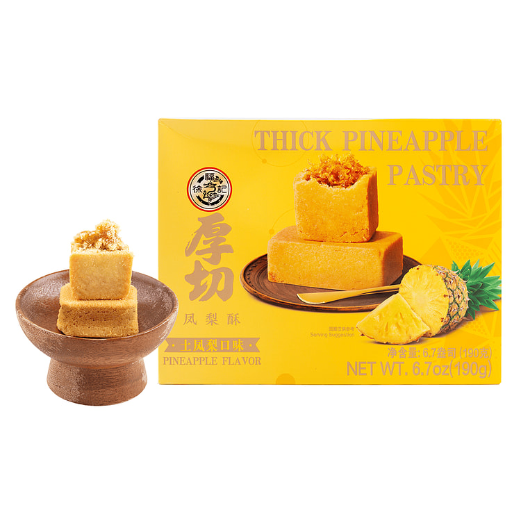 徐福记 厚切土凤梨酥 6个装