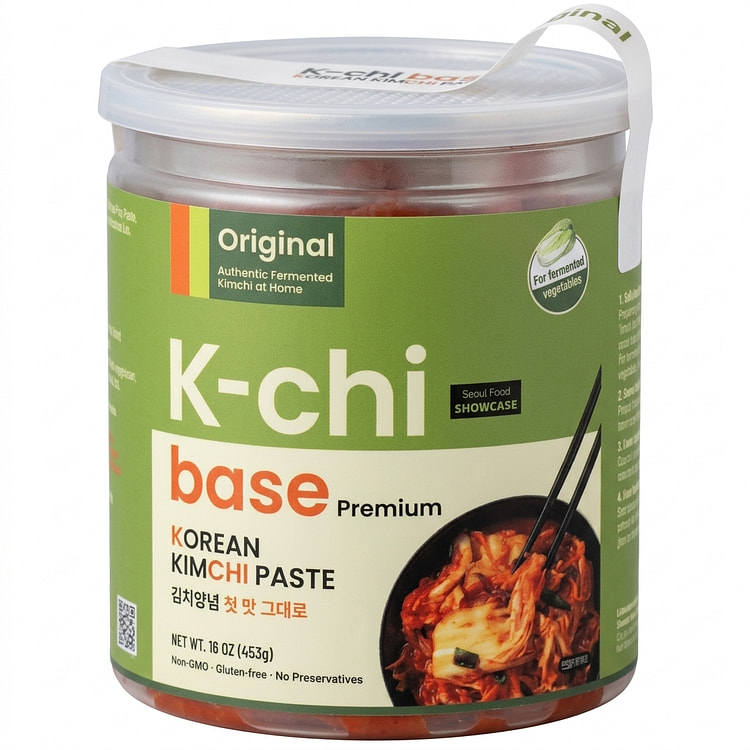 K-CHI Base Premium Korean Kimchi Paste 453 g
