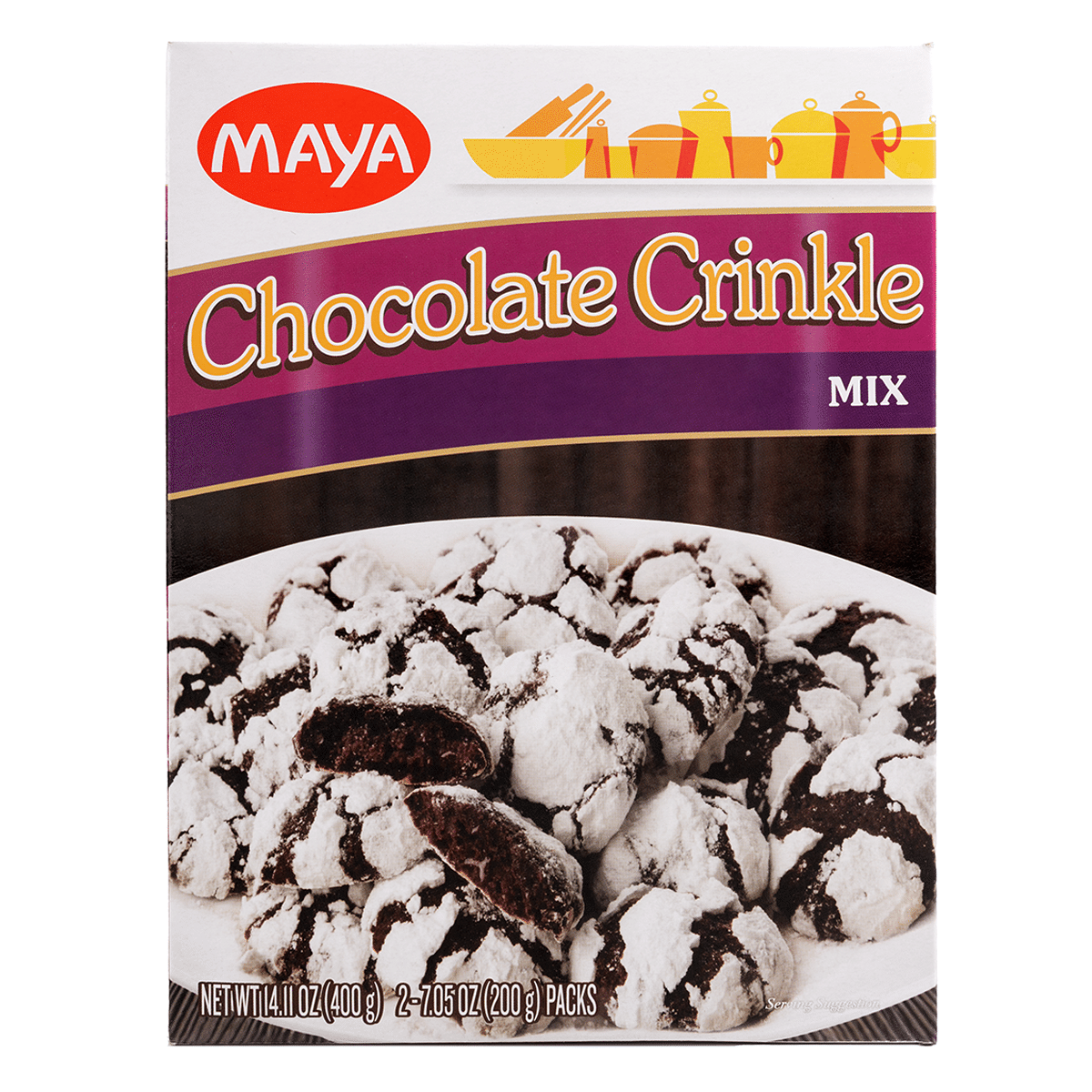Maya Chocolate Crinkle Mix 400 g
