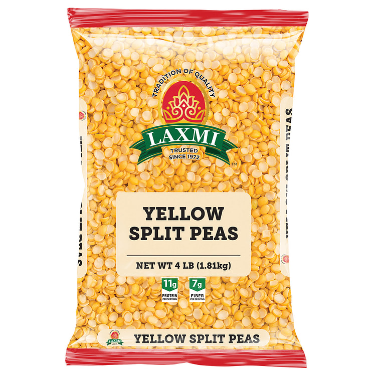 Laxmi Yellow Split Peas 4 lb